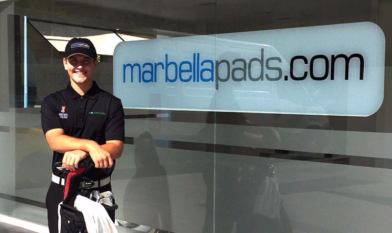 Succes Brian Kelly van het team van Marbellapads